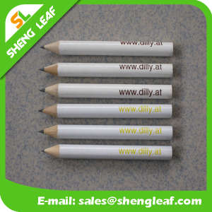 White Customized Business Pencil Ear 5-7cm Octagonal or Round